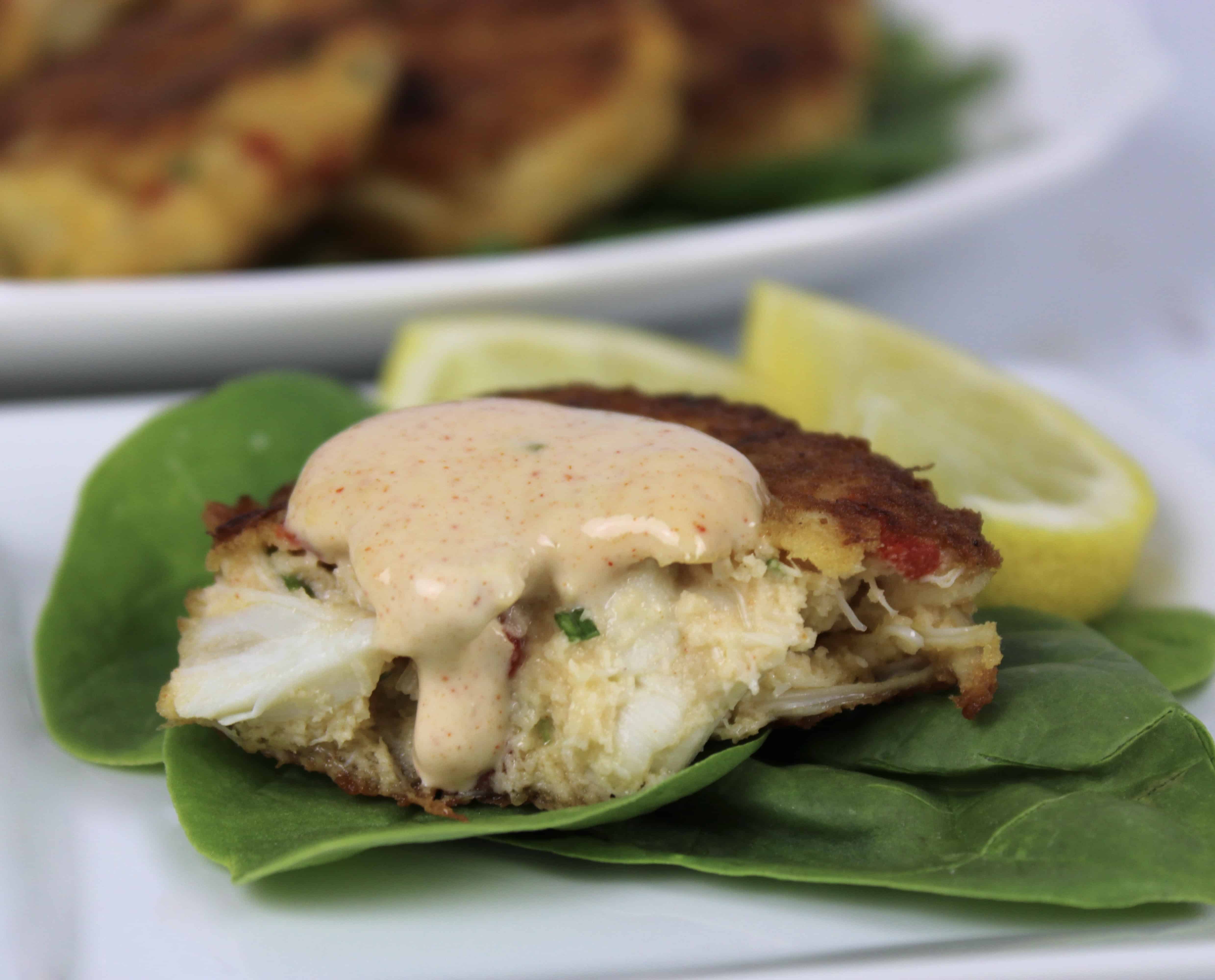 Keto Crab Cakes with Remoulade Sauce Keto Cooking Christian