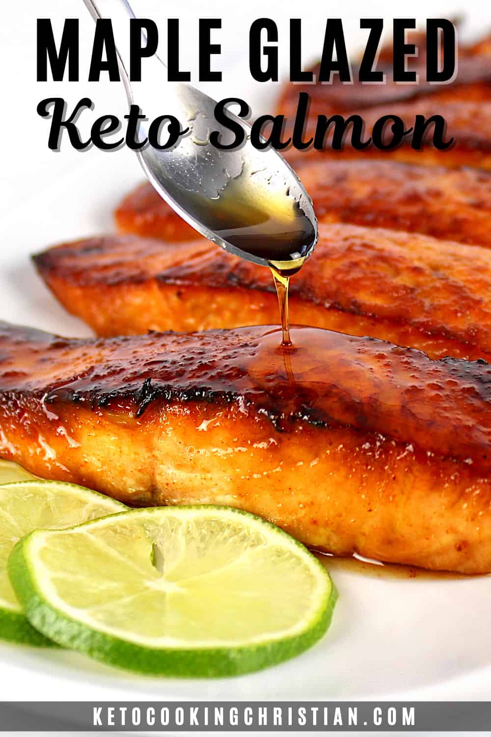 Keto Maple Glazed Salmon - Keto Cooking Christian