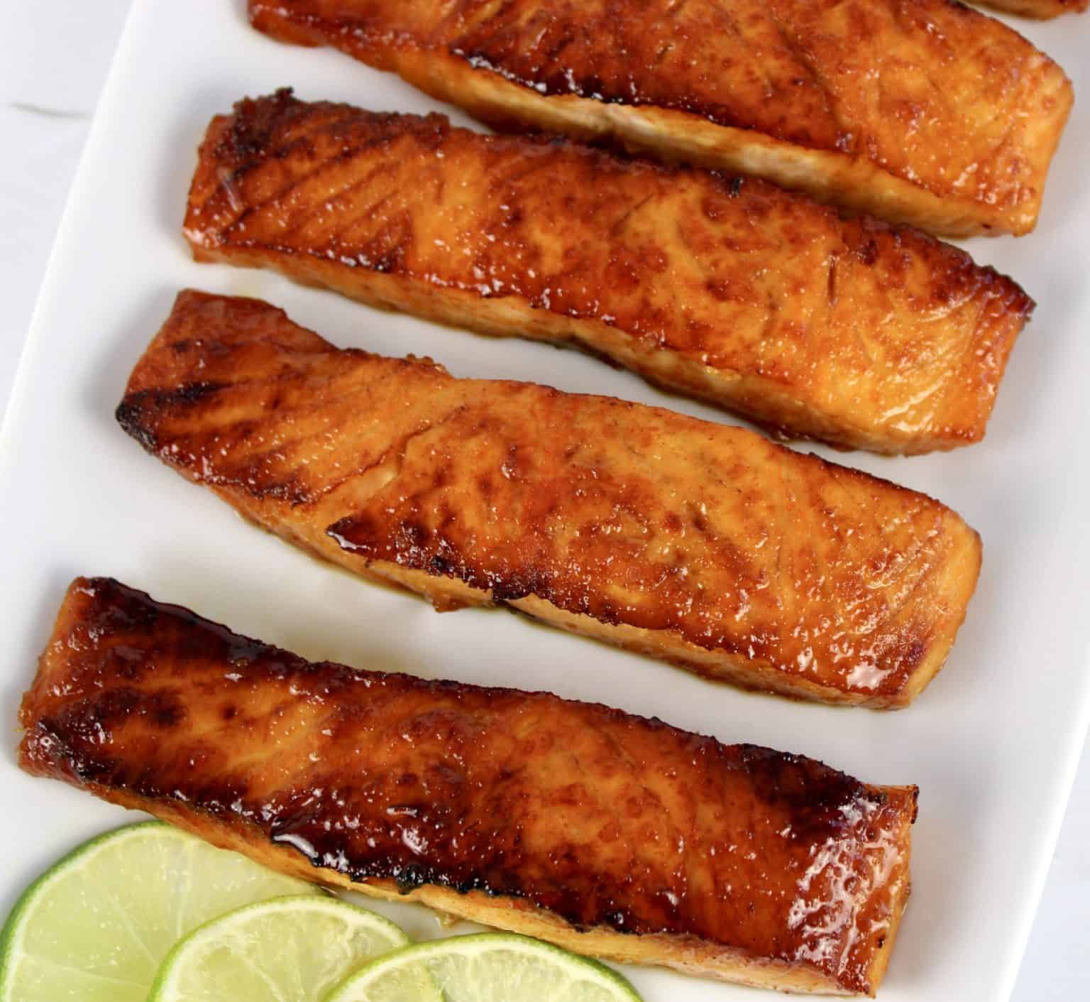 Keto Maple Glazed Salmon Keto Cooking Christian