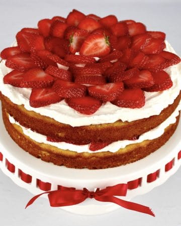 2 layer strawberry shortcake