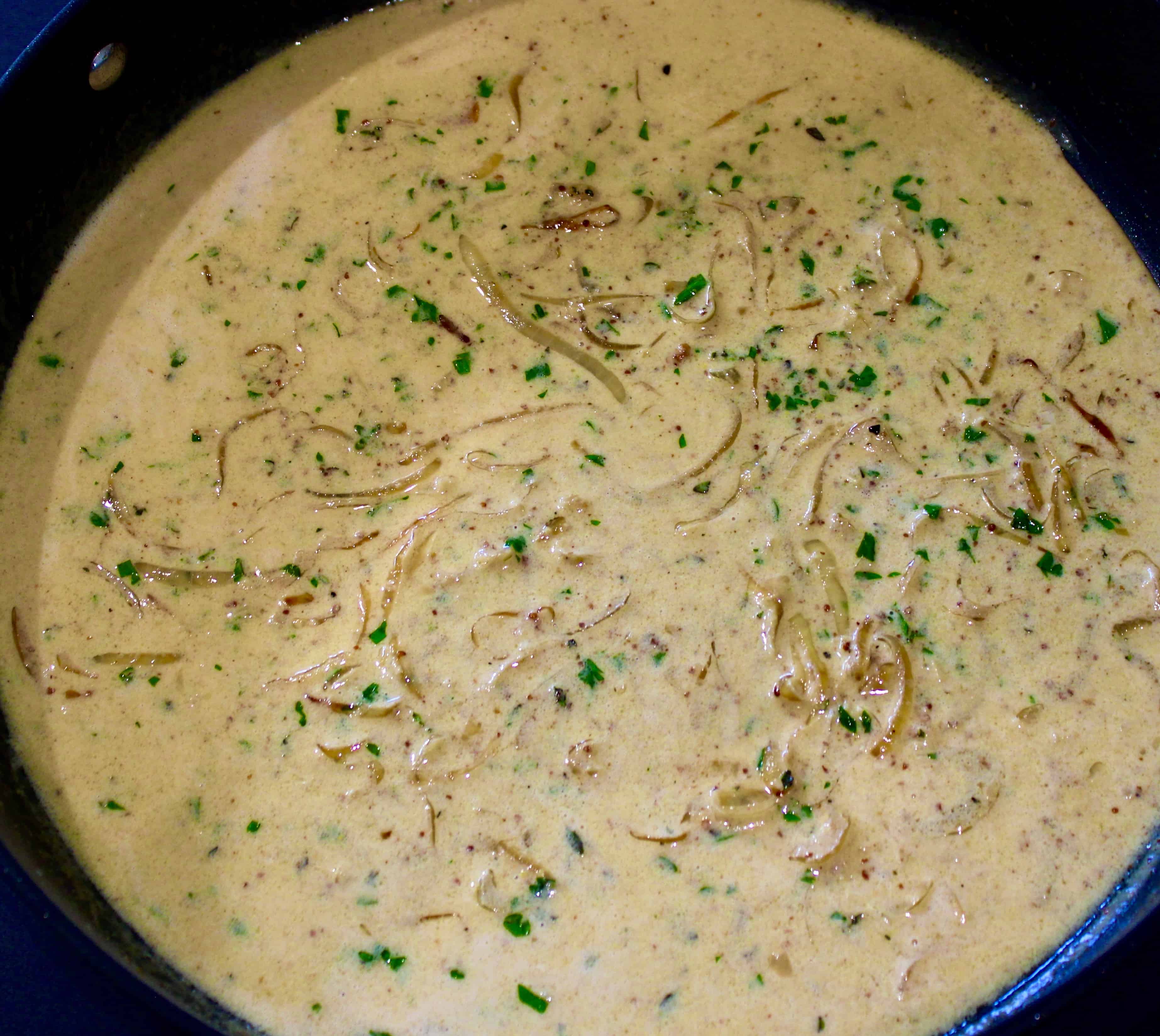 Creamy Dijon Chicken Thighs Keto Cooking Christian