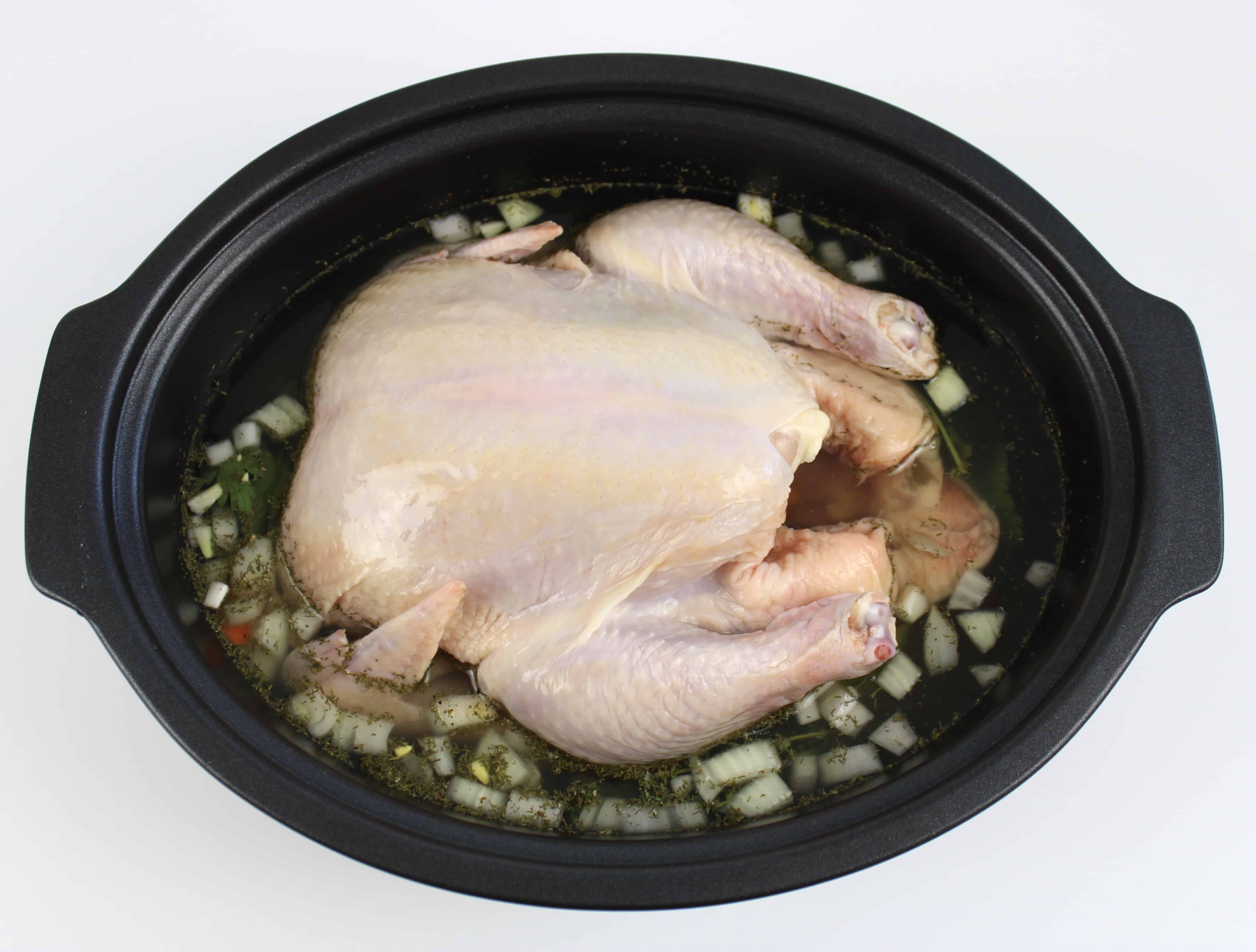 Slow Cooker Chicken Soup - Keto Cooking Christian