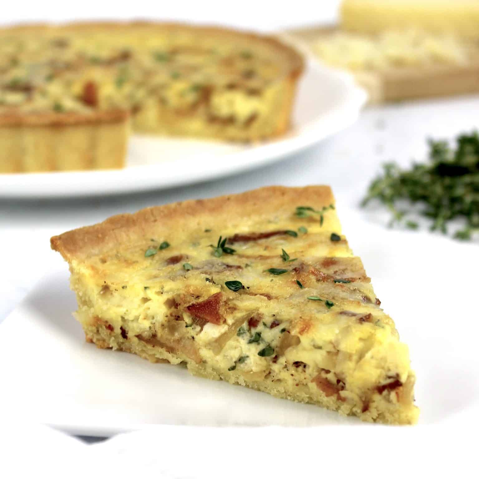Keto Quiche Lorraine Keto Cooking Christian