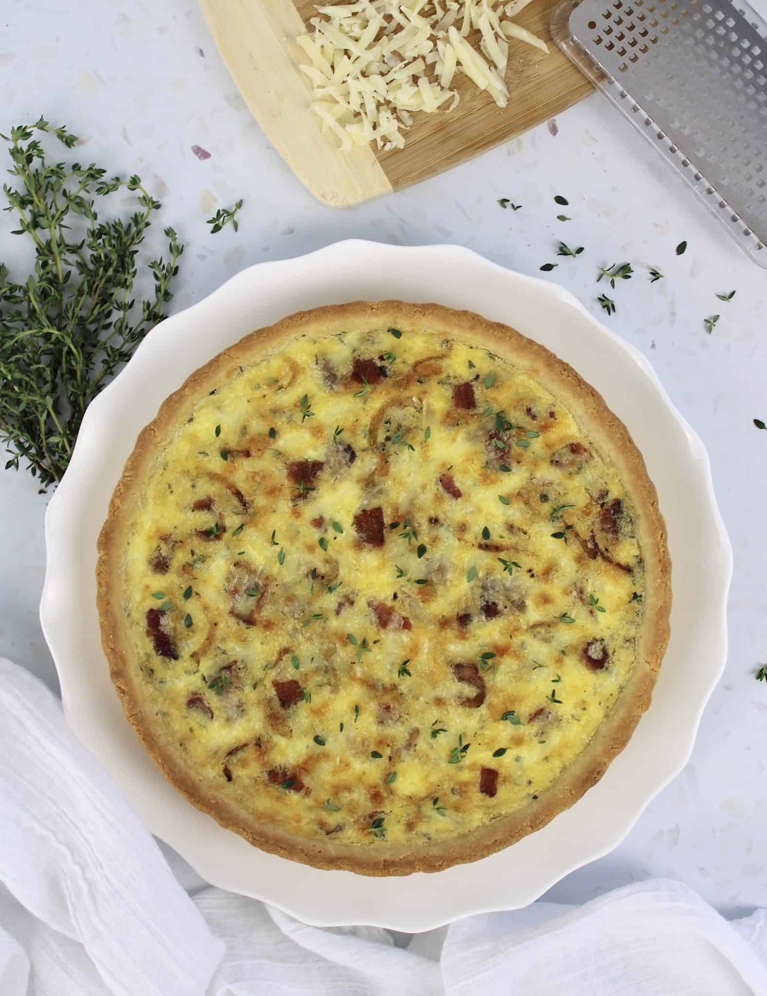 Keto Quiche Lorraine - Keto Cooking Christian