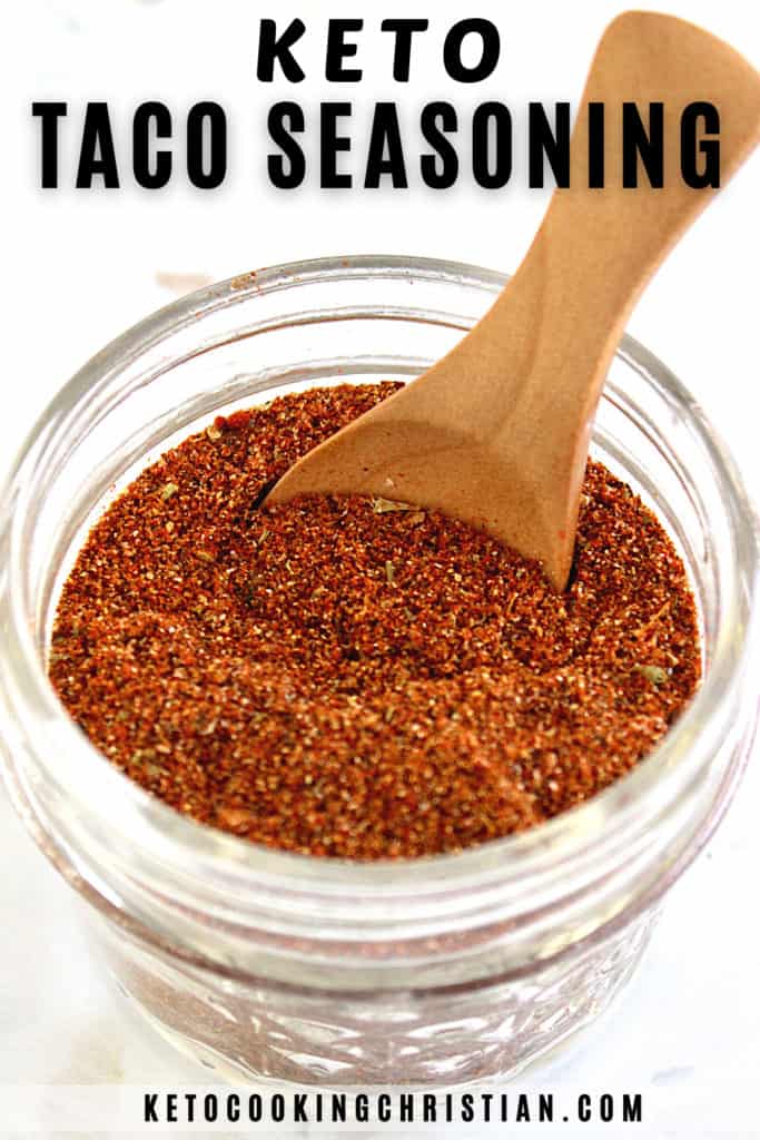 Keto taco seasoning pin