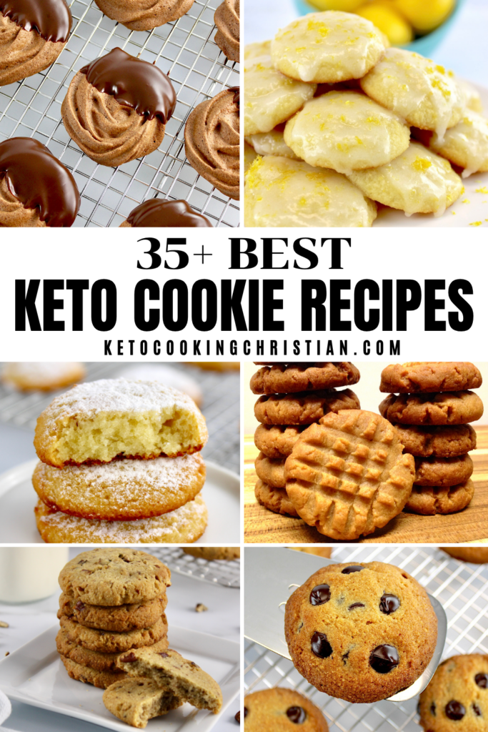 35+ Best Keto Cookie Recipes pin