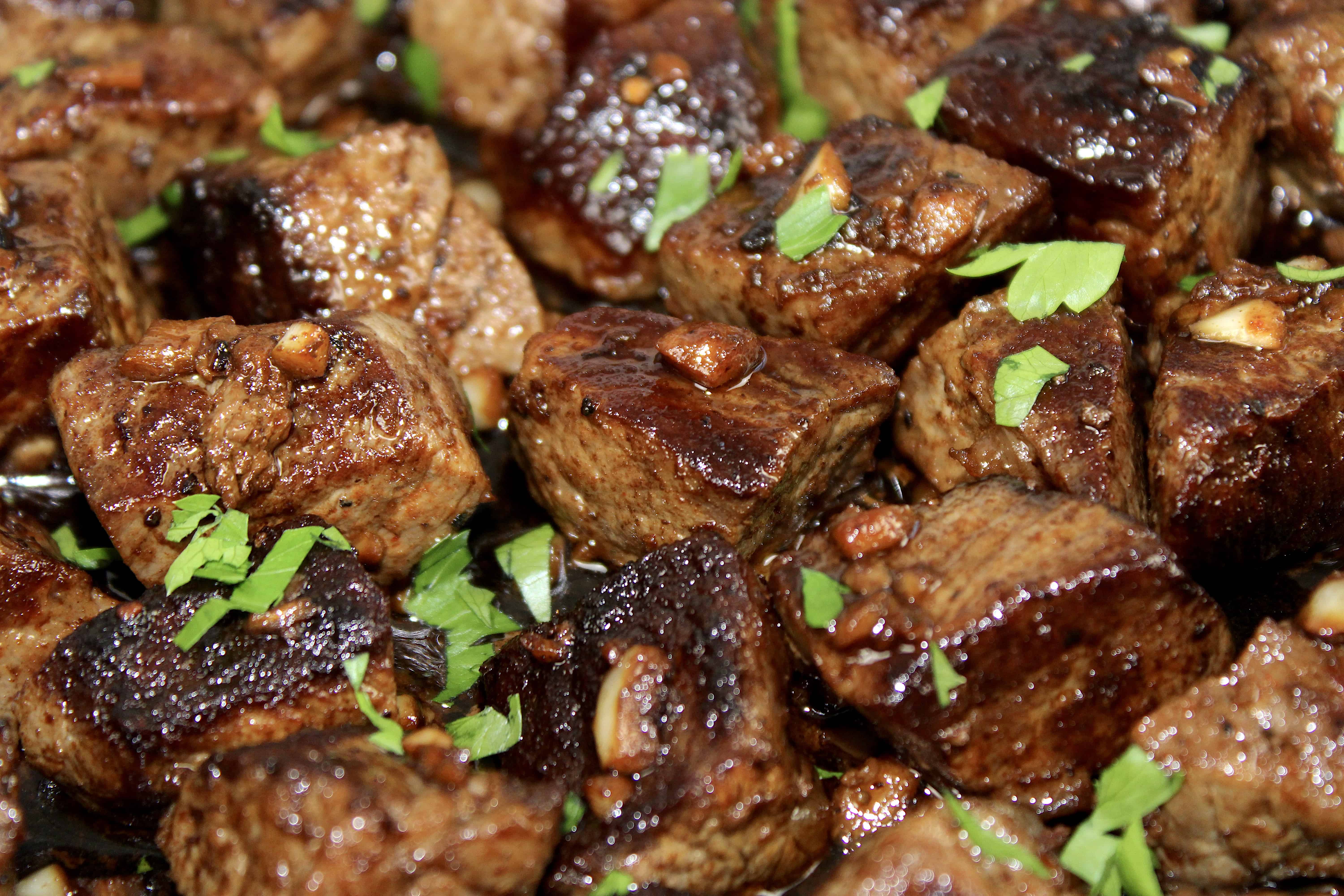 Garlic Butter Steak Bites Keto Cooking Christian
