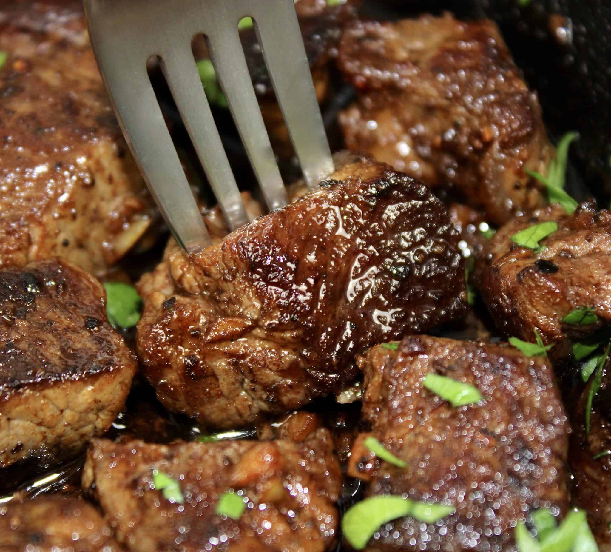 Garlic Butter Steak Bites Keto Cooking Christian