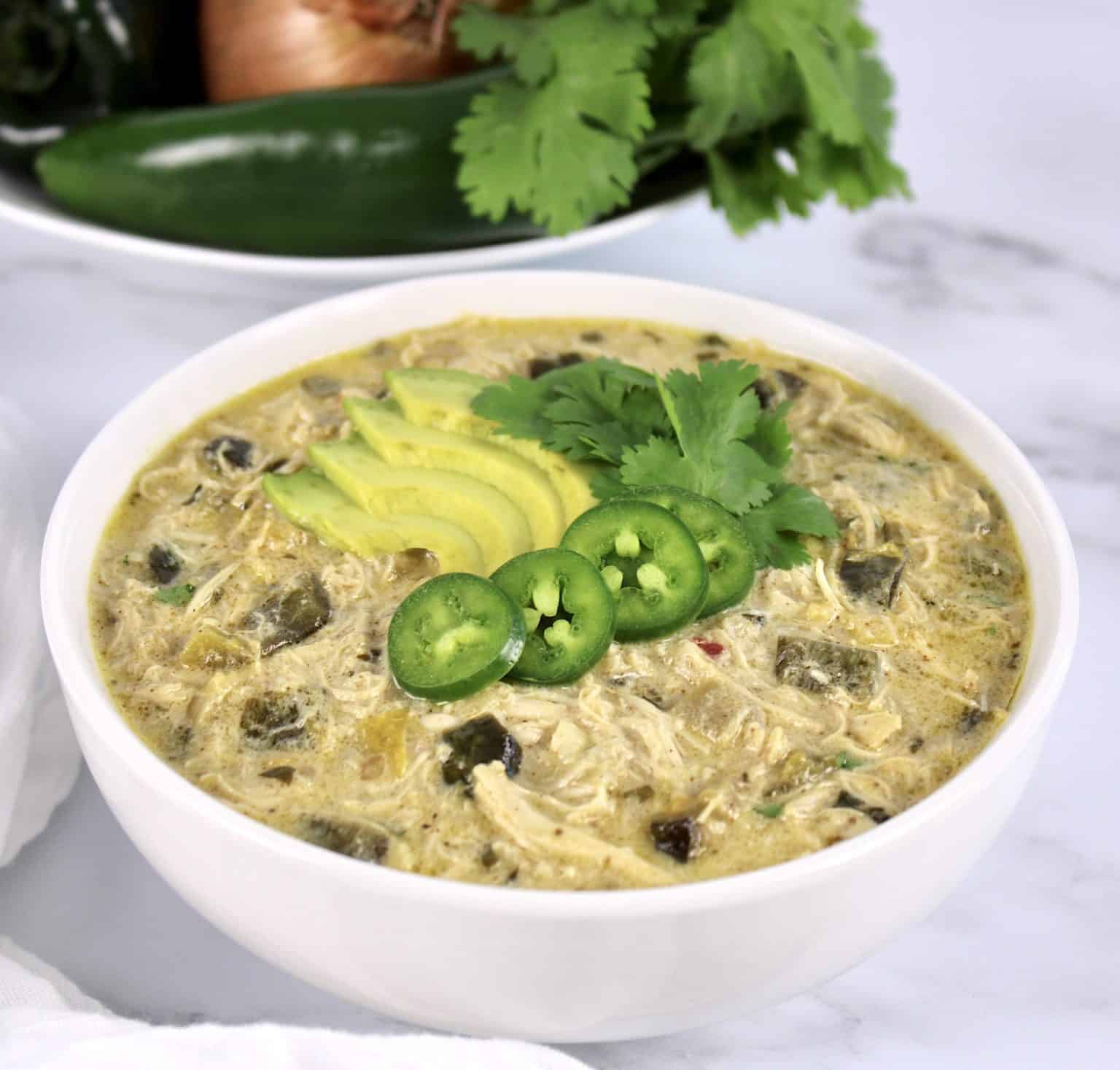 Keto White Chicken Chili Keto Cooking Christian