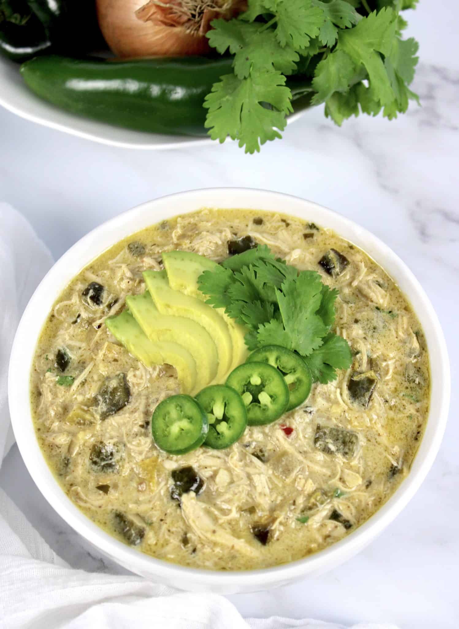 Keto White Chicken Chili Keto Cooking Christian