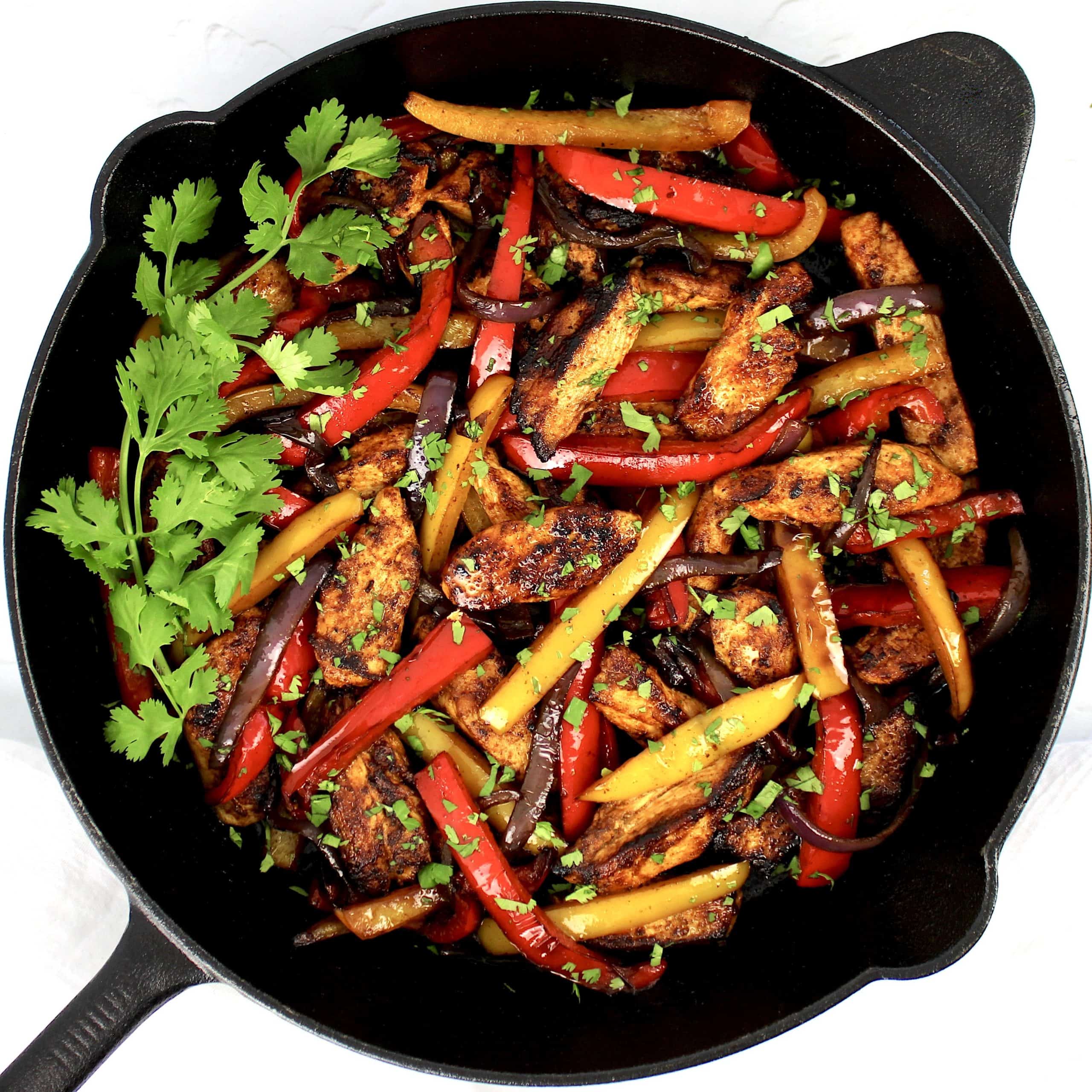 How to Make Fajitas in a Cast-Iron Skillet