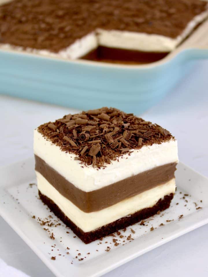 Keto Chocolate Lasagna - Keto Cooking Christian