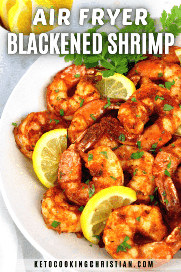 Air Fryer Blackened Shrimp - Keto Cooking Christian