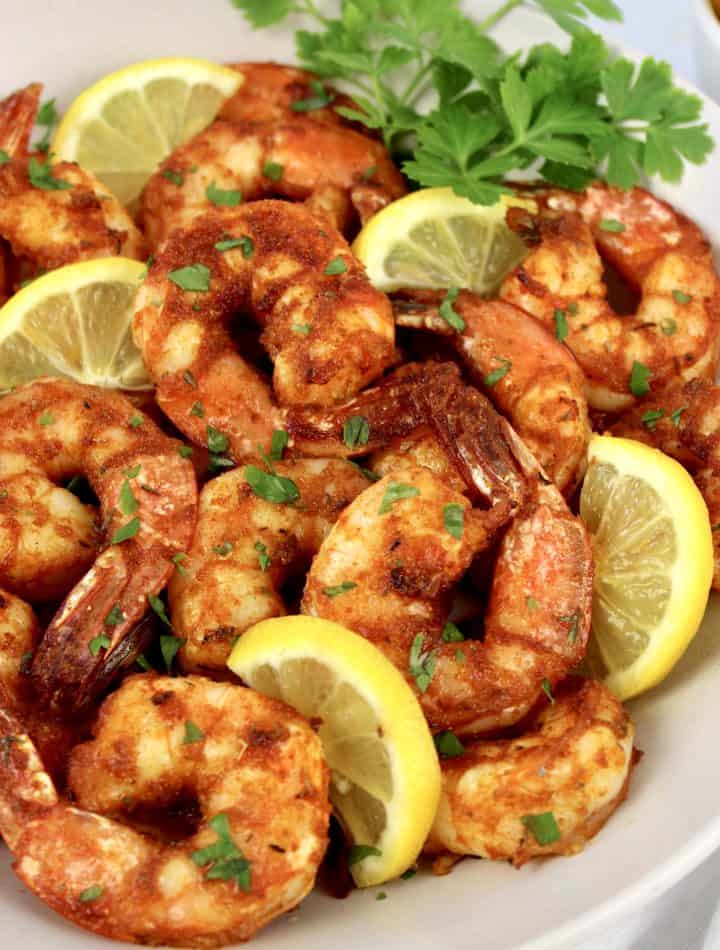 Air Fryer Blackened Shrimp - Keto Cooking Christian