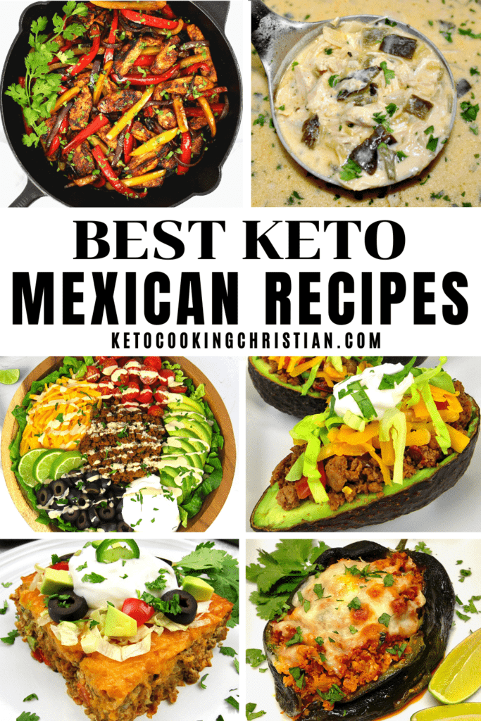 Best Keto Mexican Recipes pin