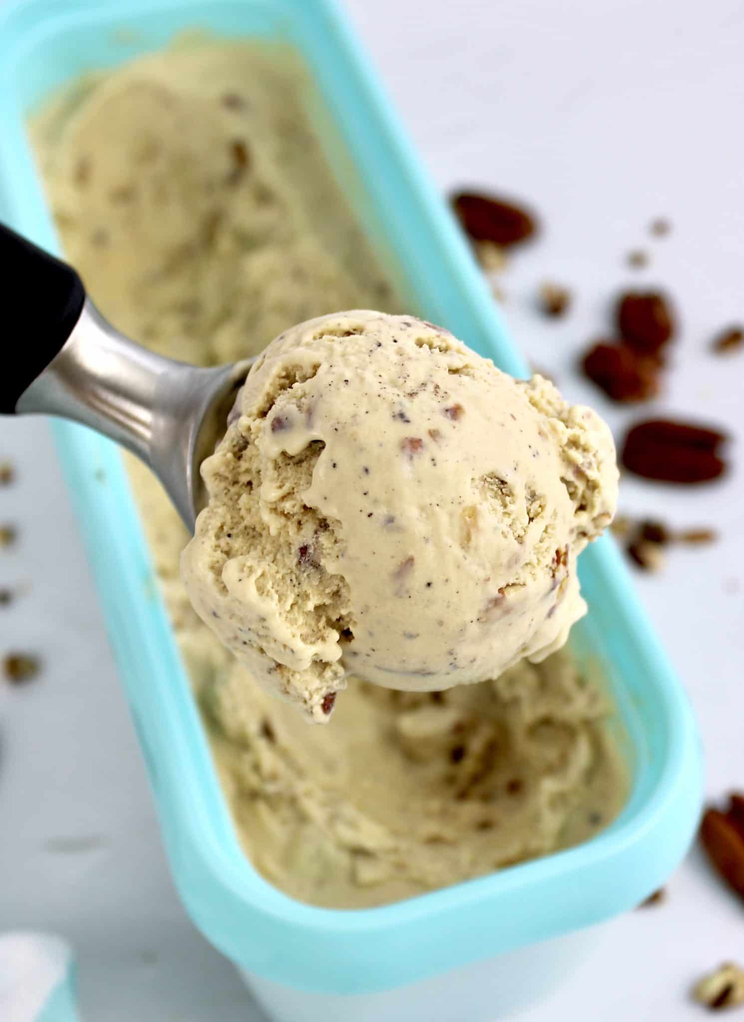 Keto Butter Pecan Ice Cream Keto Cooking Christian