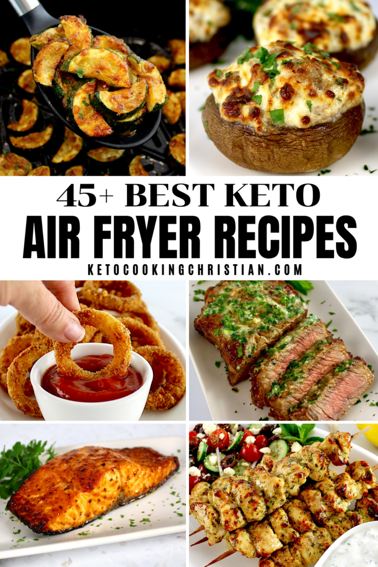 45+ Best Keto Air Fryer Recipes pin