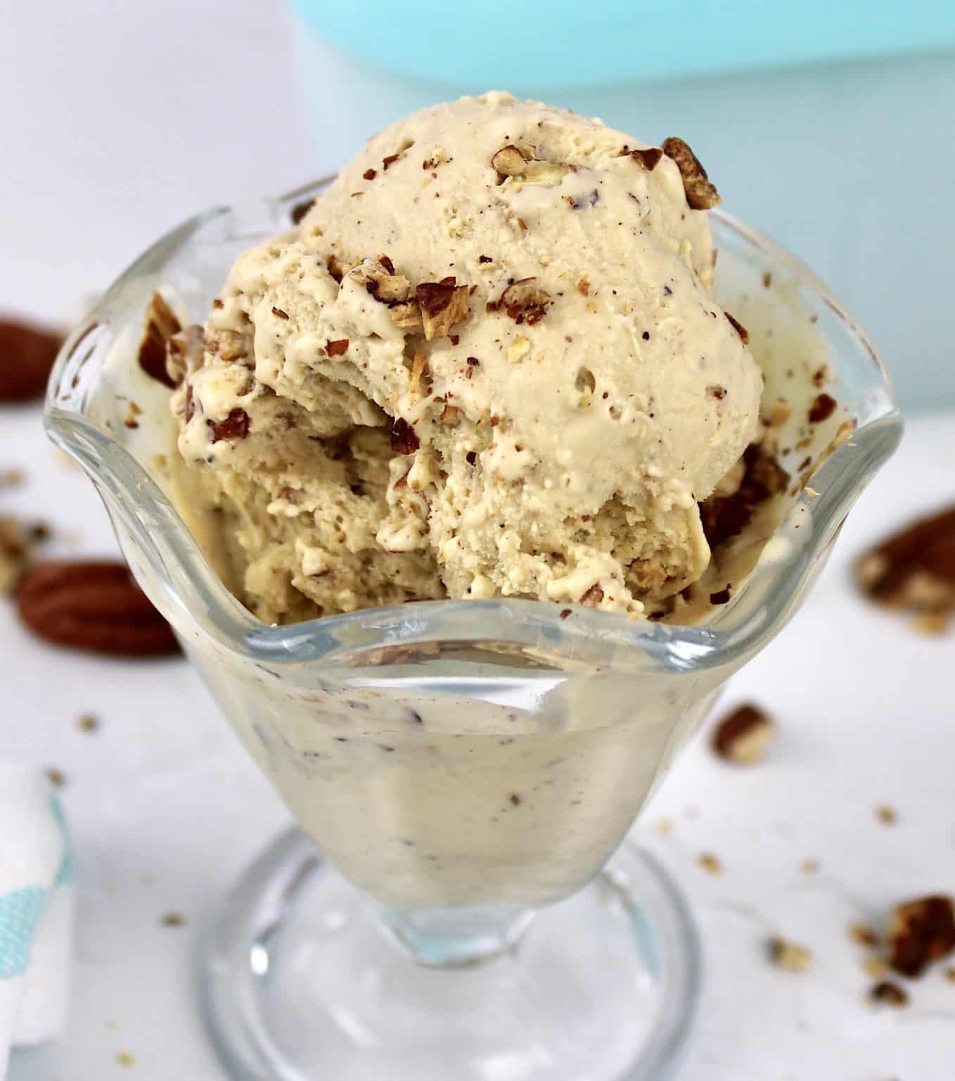 Keto Butter Pecan Ice Cream Keto Cooking Christian