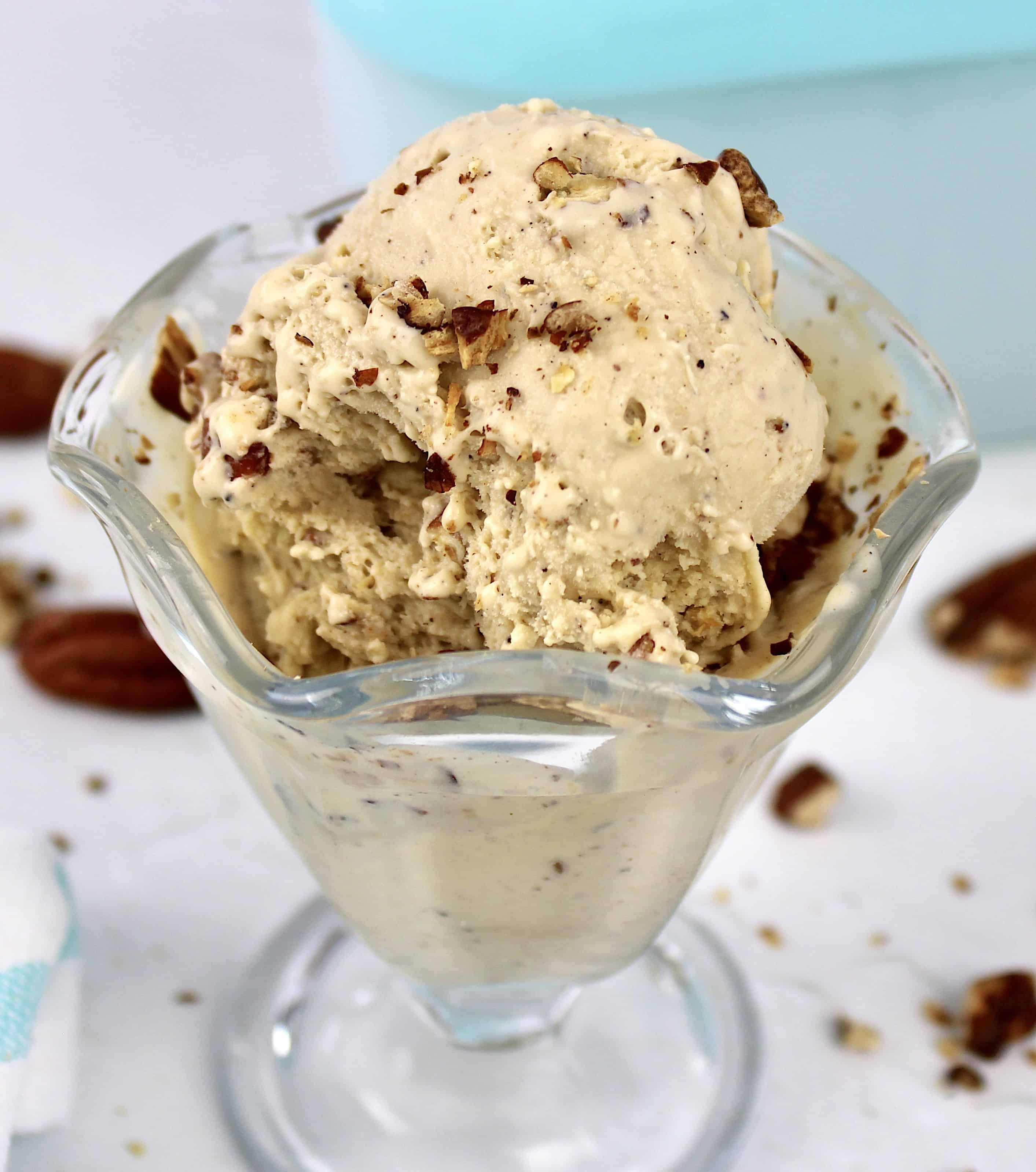Keto Butter Pecan Ice Cream Keto Cooking Christian