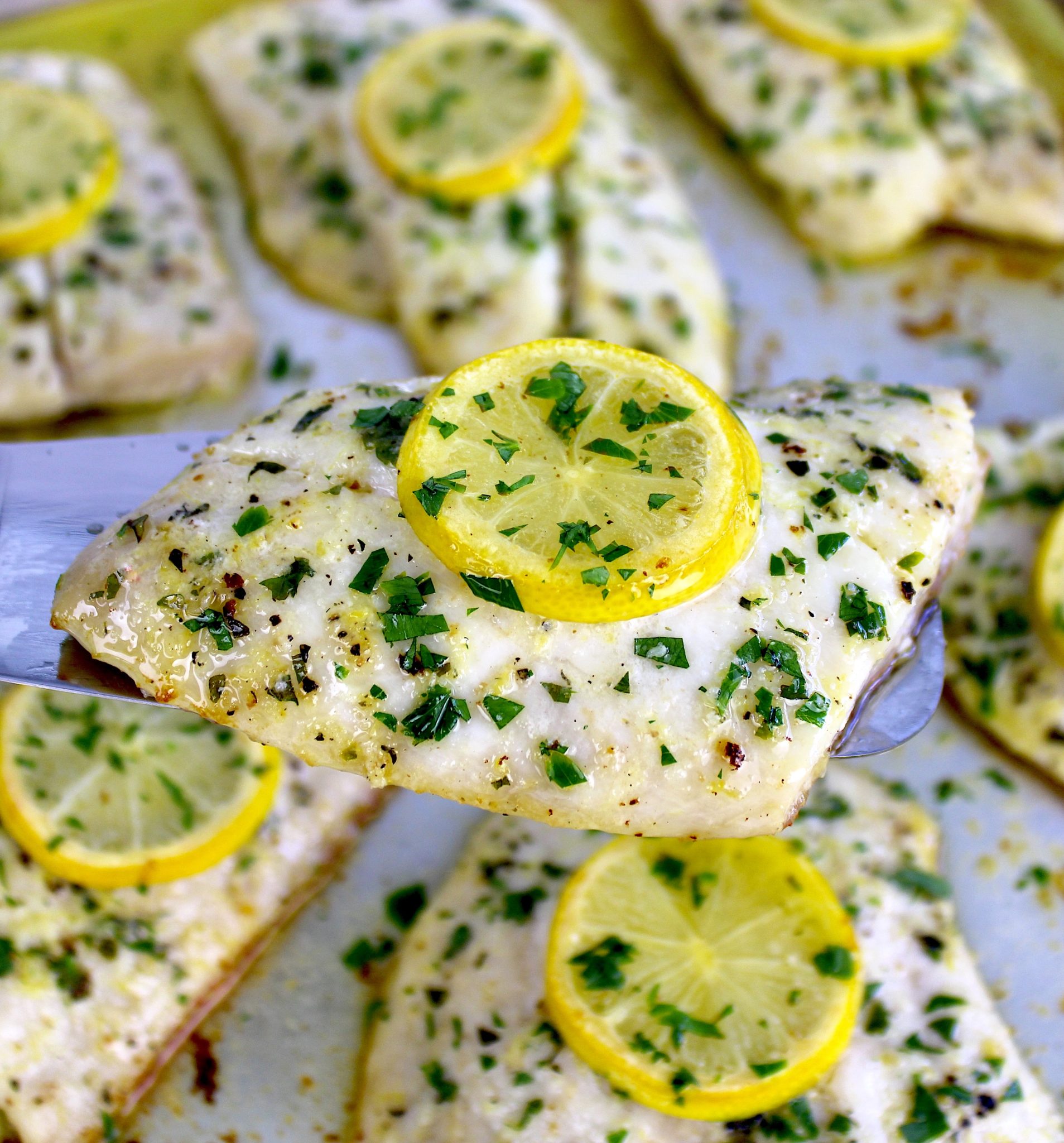 Baked Red Snapper with Compound Butter Keto Cooking Christian