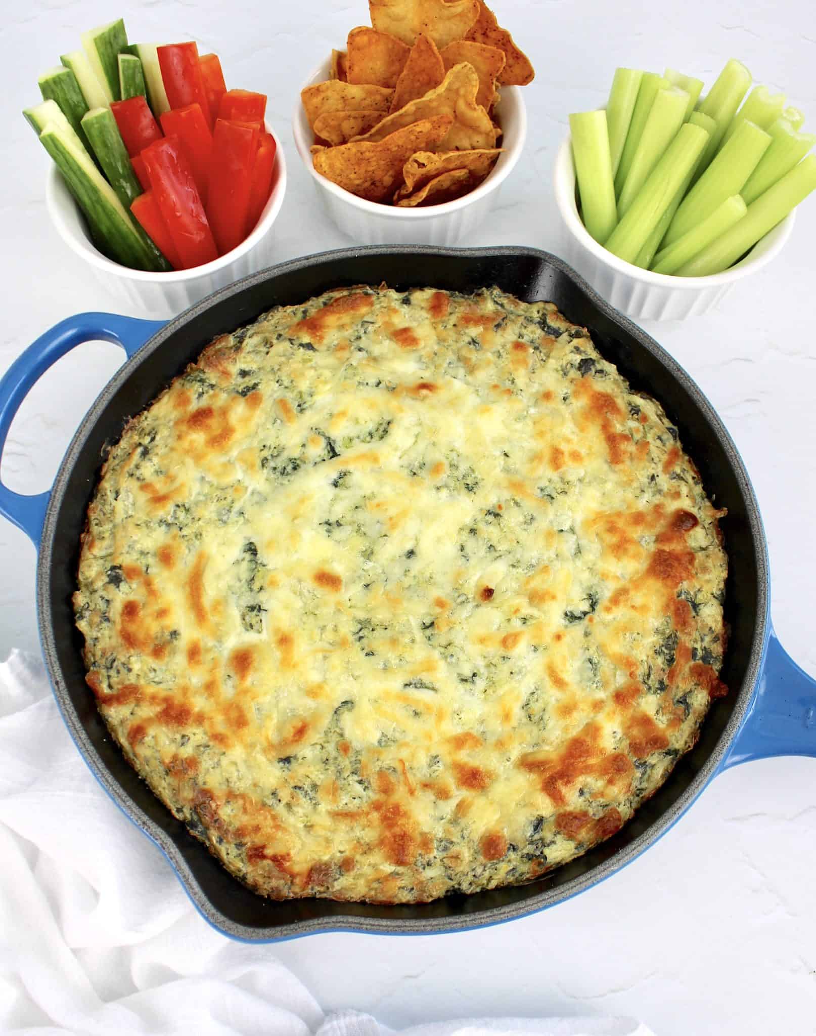 Spinach Artichoke Dip Keto Cooking Christian