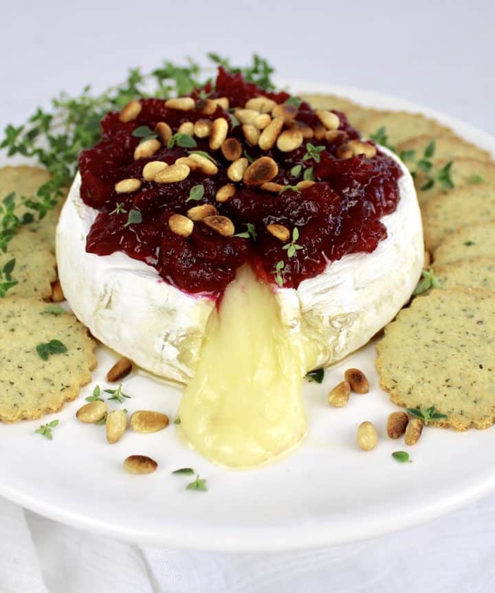 Baked Brie With Cranberry Keto Cooking Christian