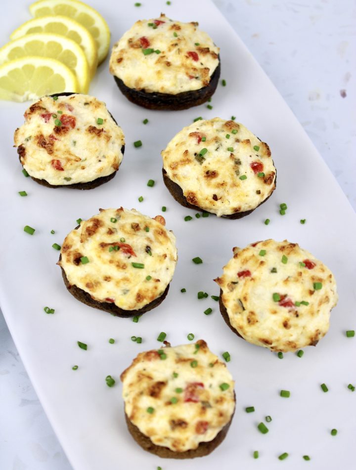 Crab Stuffed Mushrooms Keto Cooking Christian