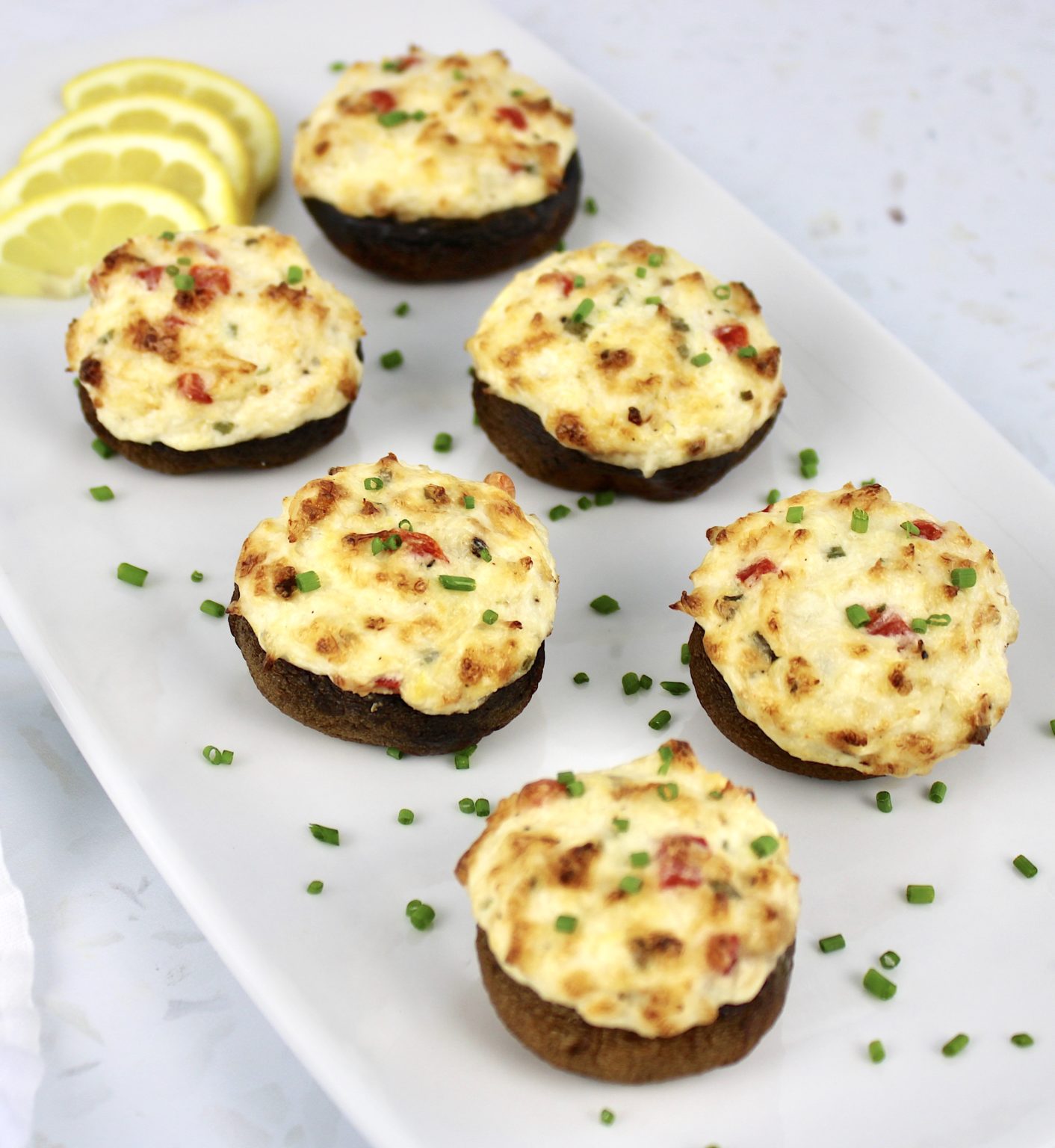 Crab Stuffed Mushrooms Keto Cooking Christian
