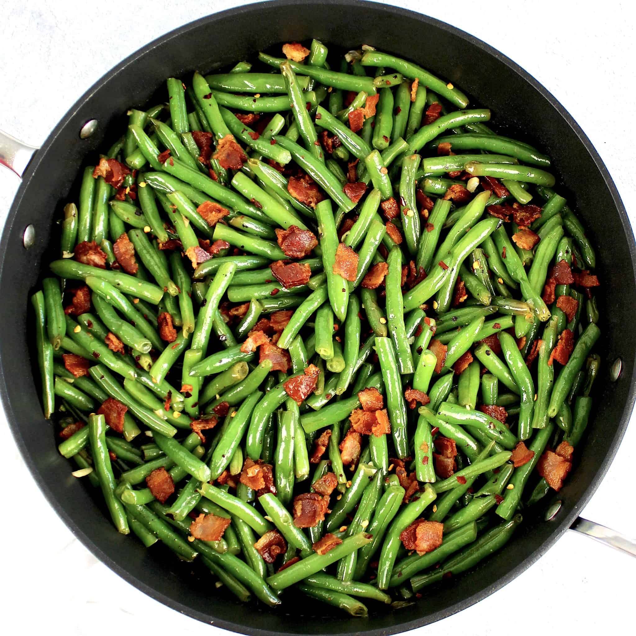 Green Beans with Bacon Keto Cooking Christian