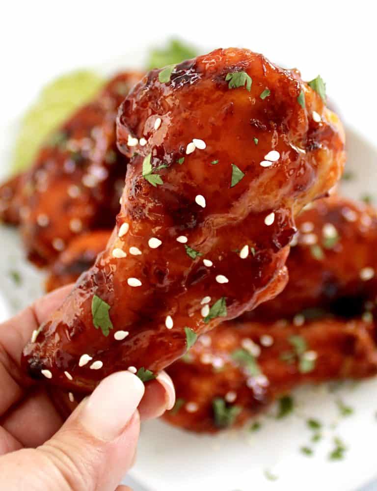 Sticky Asian Chicken Wings