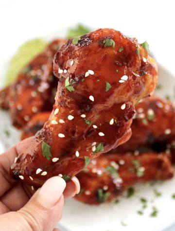 Sticky Asian Chicken Wings - Keto Cooking Christian