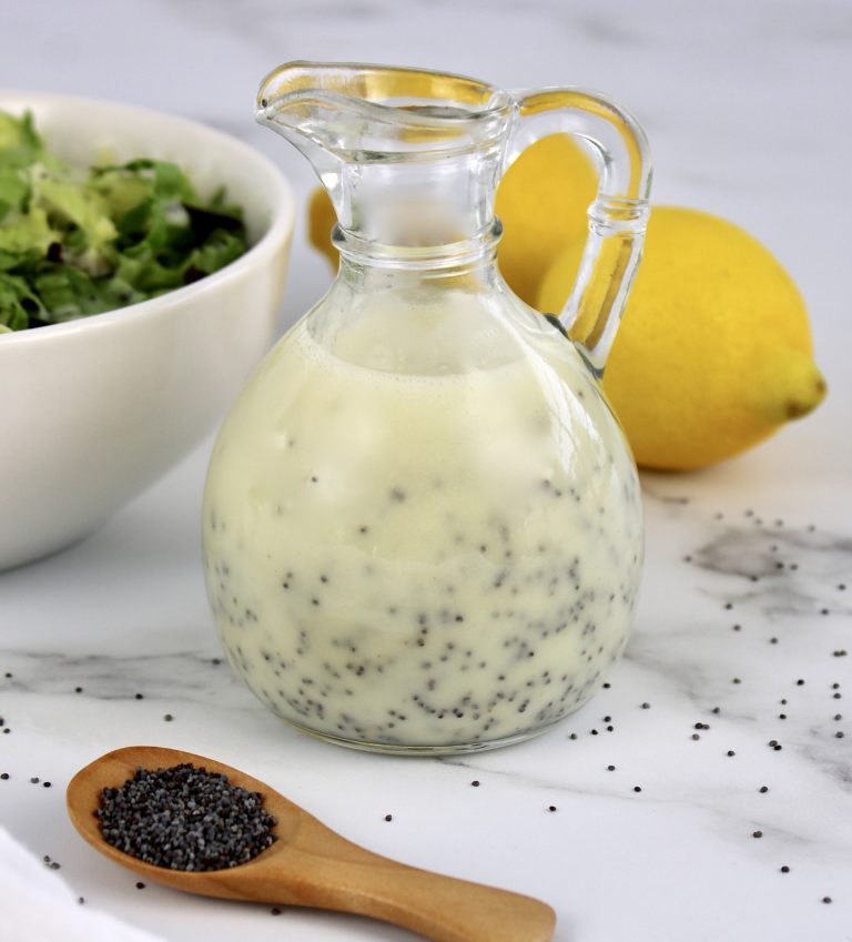 Lemon Poppy Seed Dressing Keto Cooking Christian   Lemon Poppy Seed Dressing10 768x849 