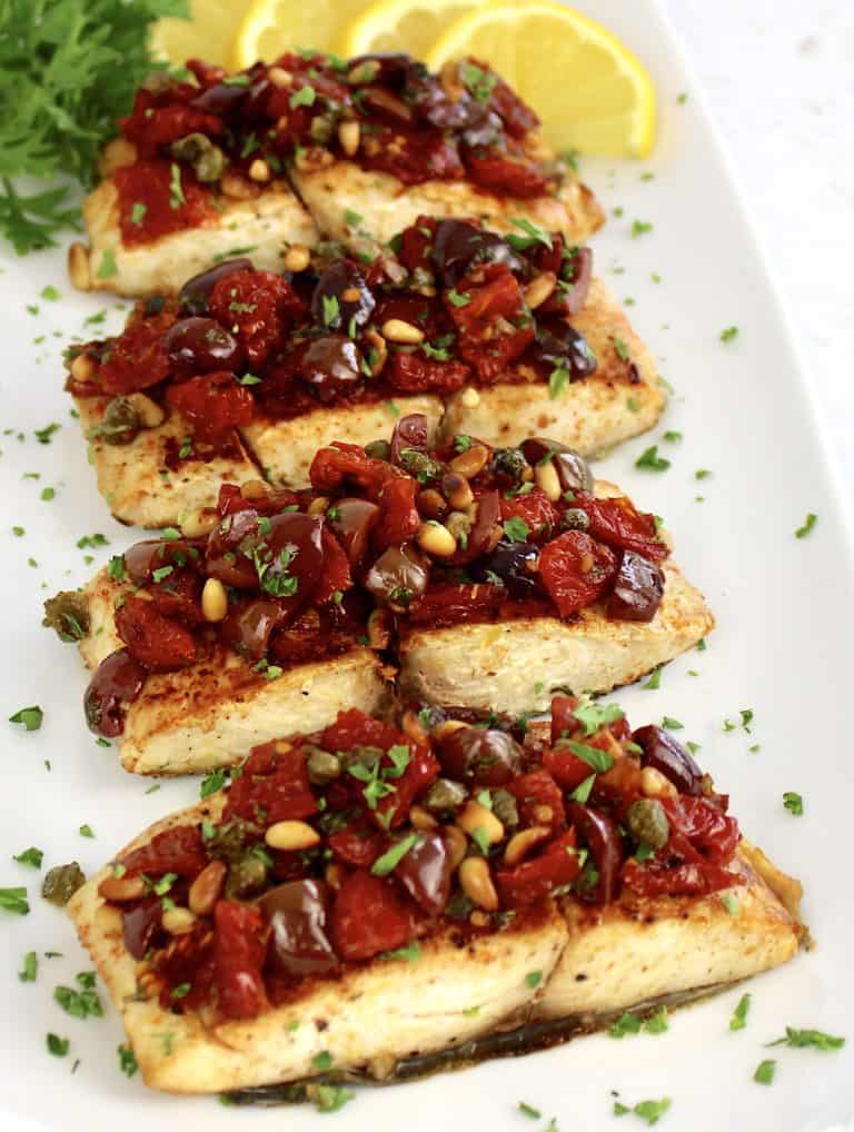 Mediterranean Mahi Mahi Keto Cooking Christian