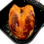 baked turkey breast in air fryer basket