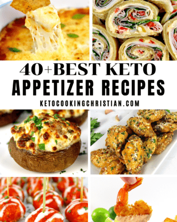 Best Keto Appetizer Recipes pin