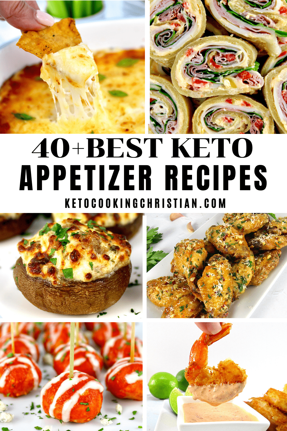 Best Keto Appetizer Recipes pin