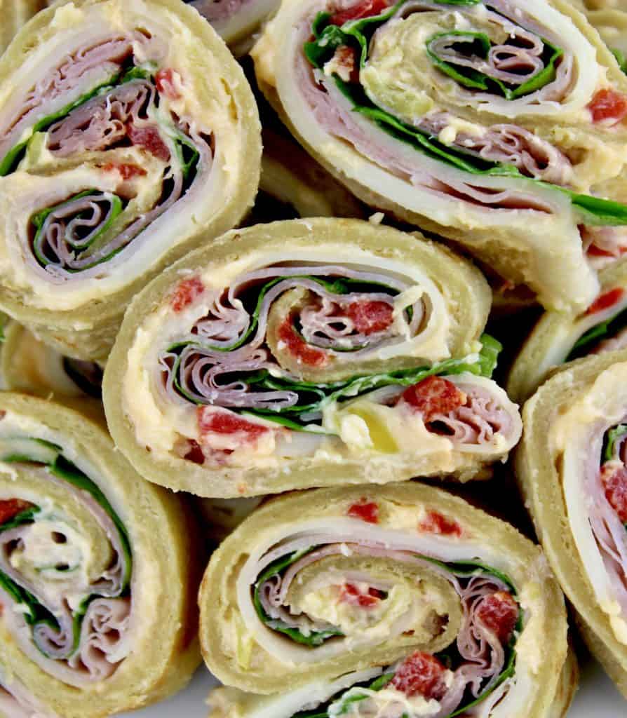 Easy Italian Pinwheels Keto Cooking Christian