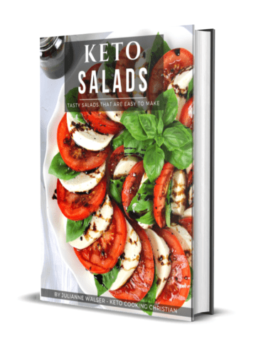 Keto Salads 3D Cover eBook