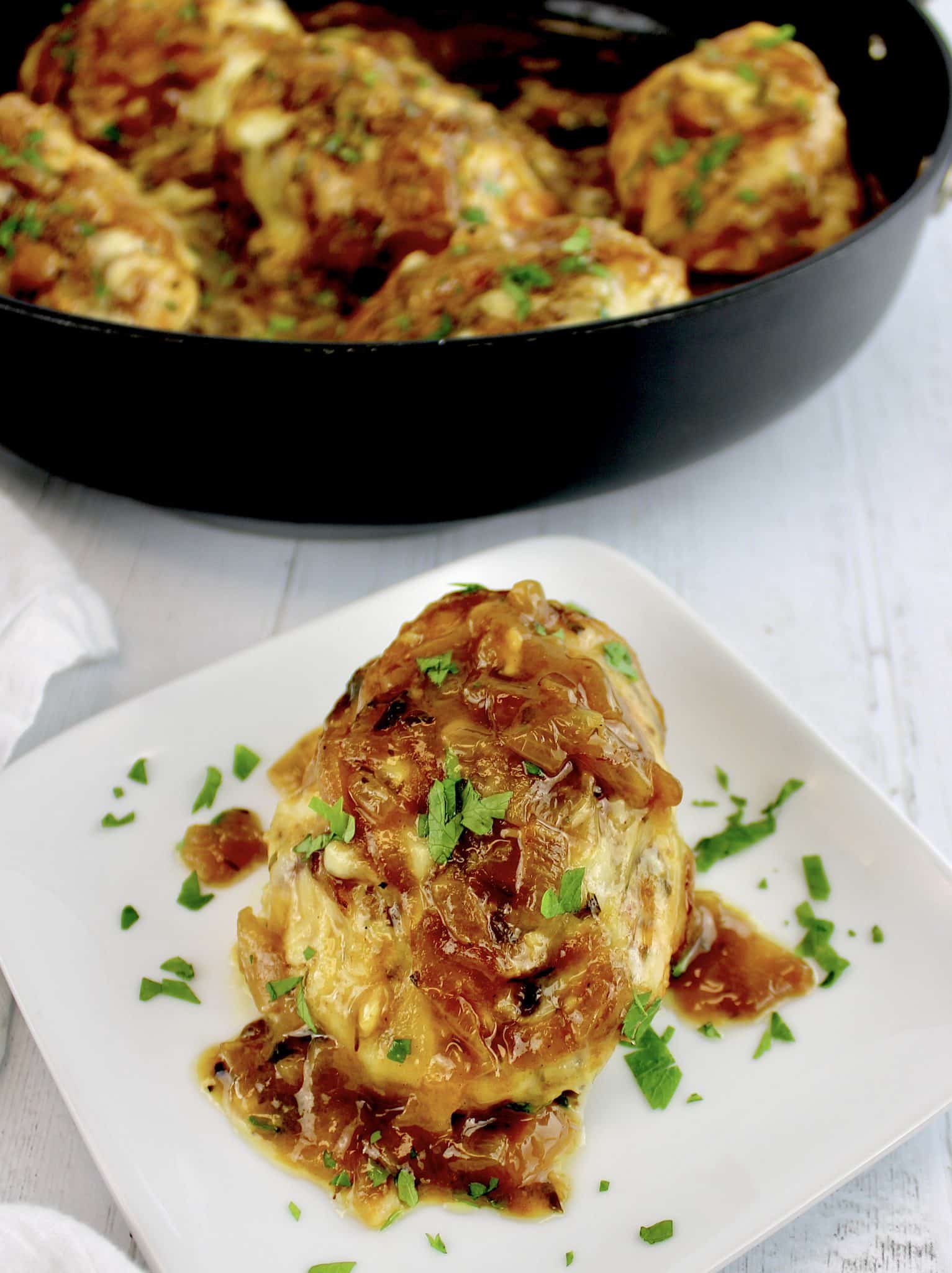 French Onion Chicken Keto Cooking Christian