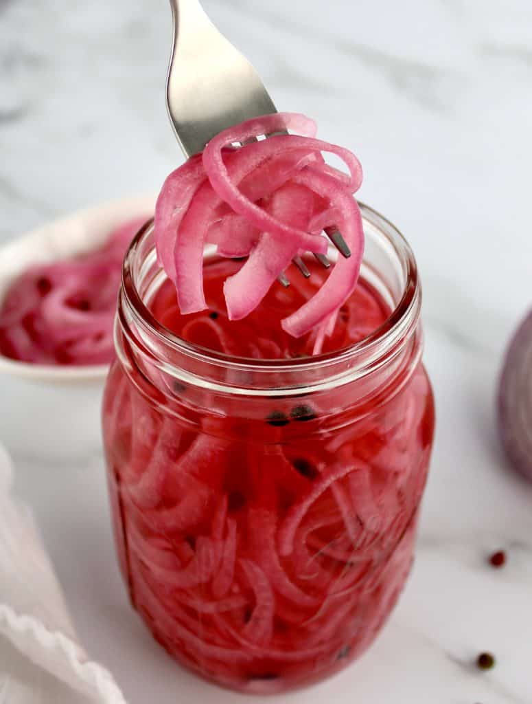 Quick Pickled Red Onions - Keto Cooking Christian