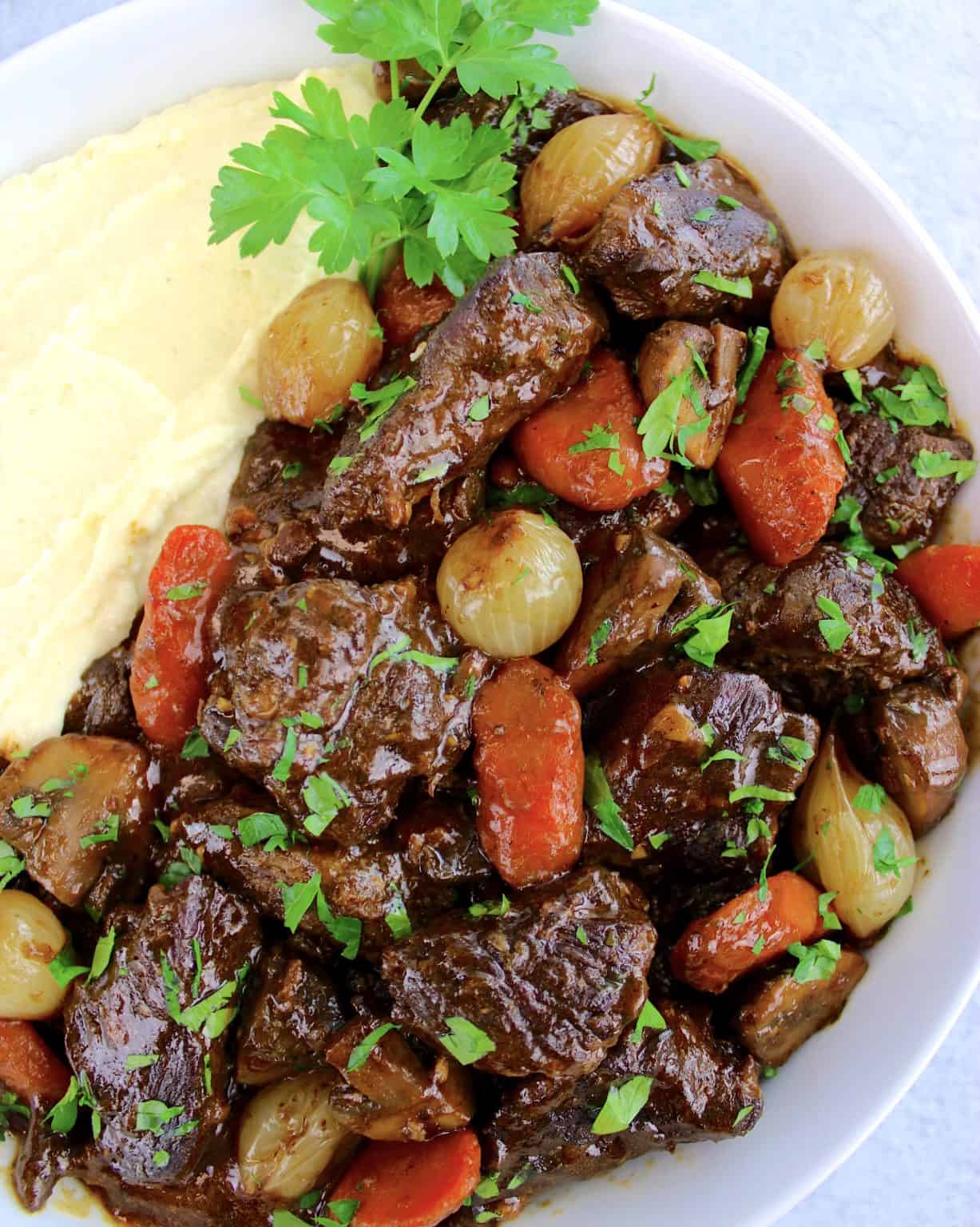 Beef Bourguignon (Beef Burgundy) Keto Cooking Christian