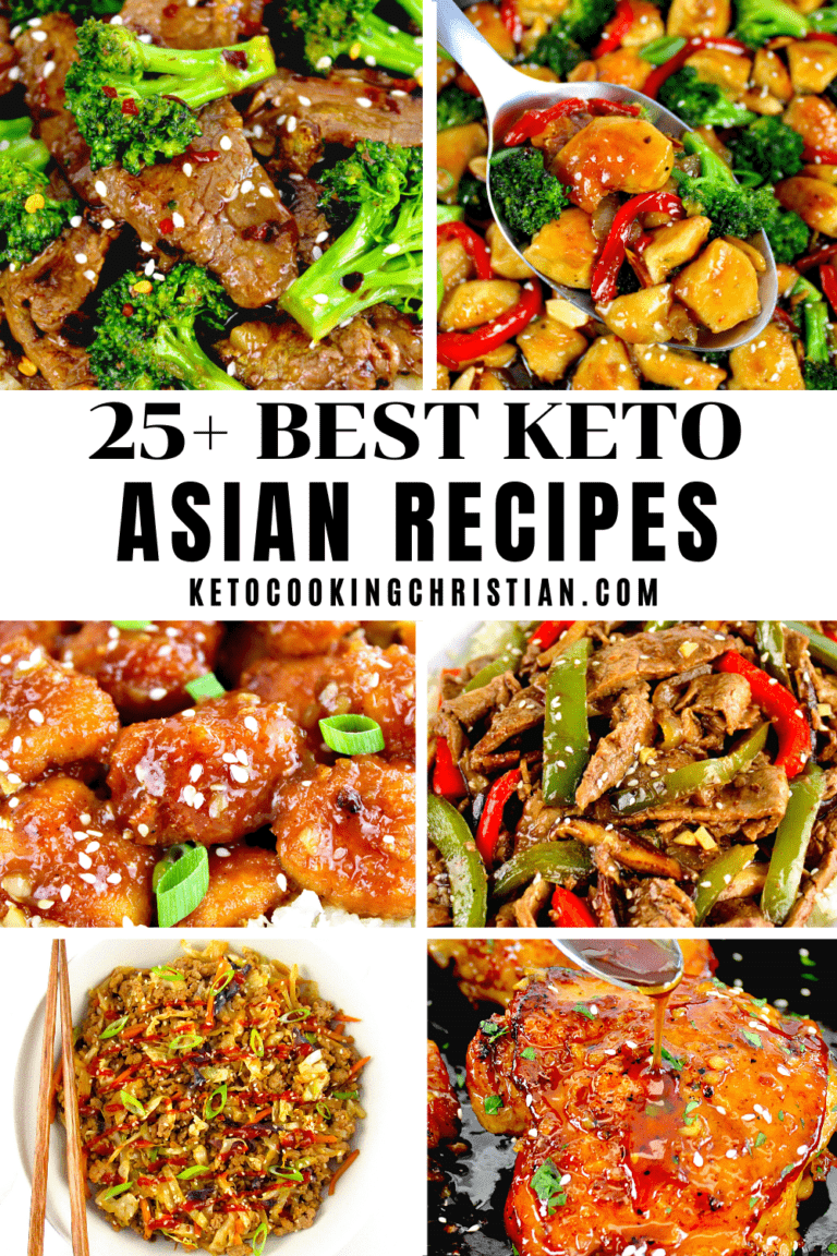Best Keto Asian Recipes pin