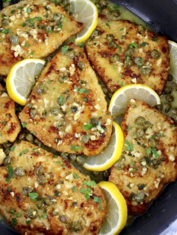 Keto Chicken Piccata - Keto Cooking Christian