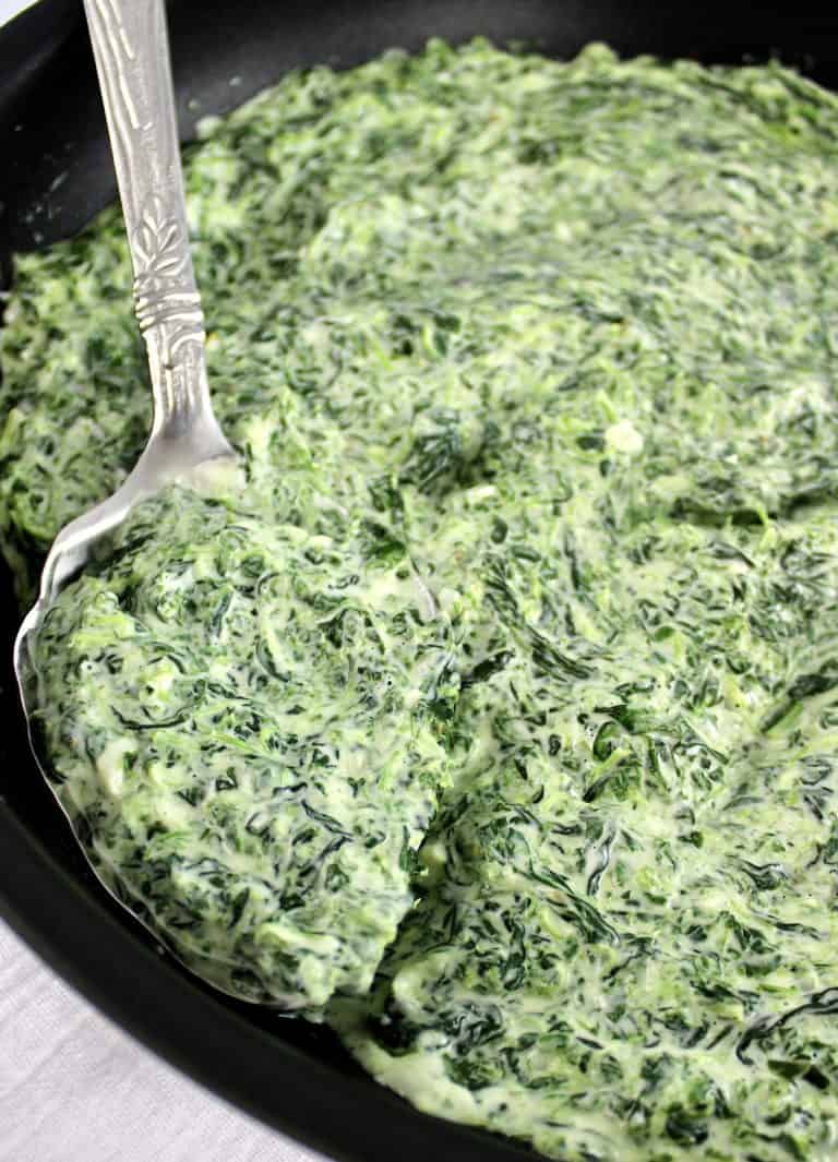 Easy Creamed Spinach - Keto Cooking Christian