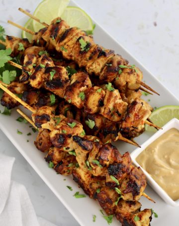 Thai Chicken Satay - Keto Cooking Christian