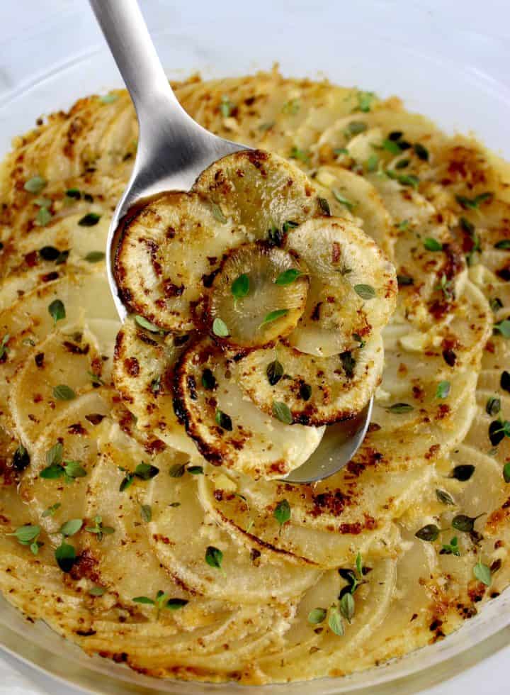 Turnips Au Gratin Keto Cooking Christian