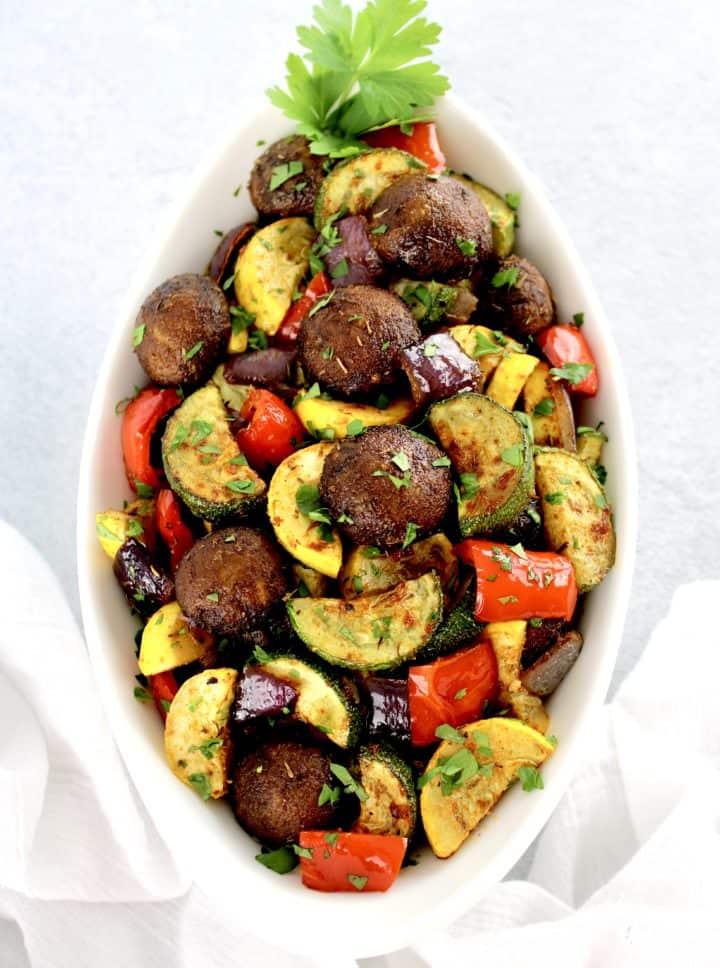 Oven Roasted Vegetables Keto Cooking Christian