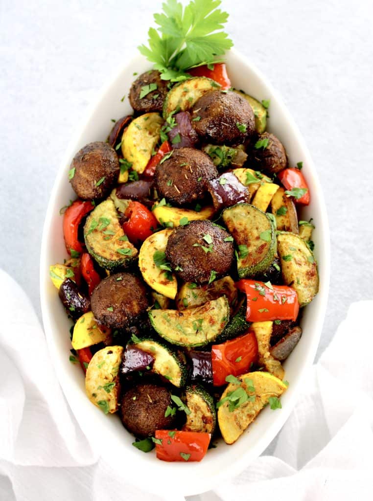Oven Roasted Vegetables - Keto Cooking Christian
