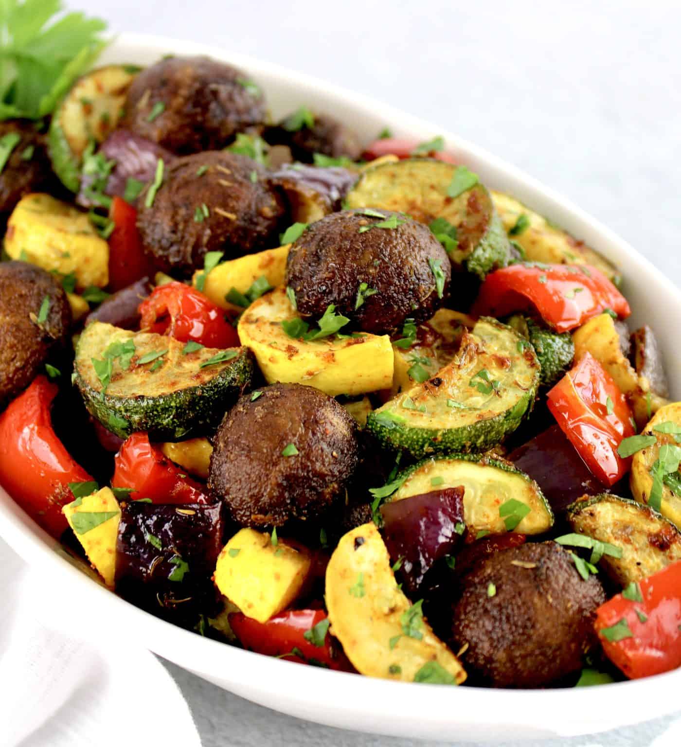 Oven Roasted Vegetables Keto Cooking Christian