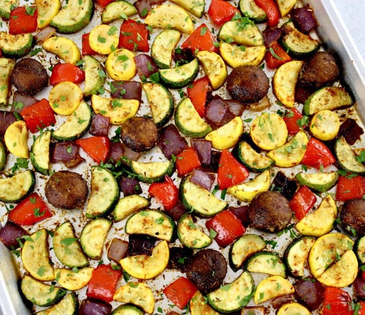 Oven Roasted Vegetables Keto Cooking Christian